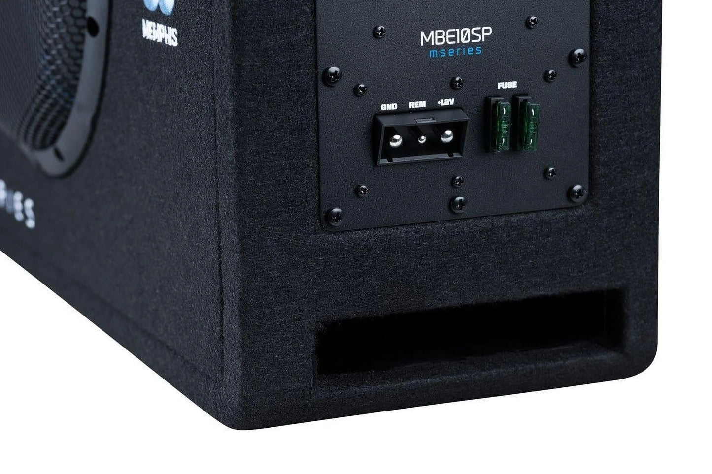 2 Audio Memphis 10 Ohm System Bass Amplified Subwoofer Inch 500W Single MBE10SP