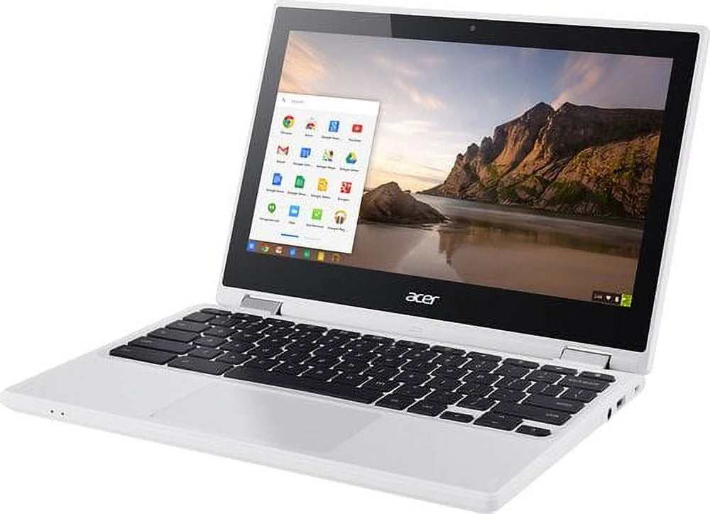 - - R CB5-132T-C8ZW - 16GB PC WhiteLaptop Touchscreen Acer 11.6" 2-in-1 eMMC Intel Touch-Screen - Notebook Celeron Chromebook 11 Memory - Flash Computer Memory 4GB