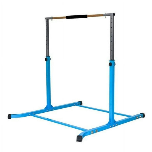 - - Heavy-Duty with Adjustable Legs for Gymnastics Exclusive) Blue Bar Kids Bar Junior Training Curved Expandable Ideal Gymnastics (Walmart for Children's