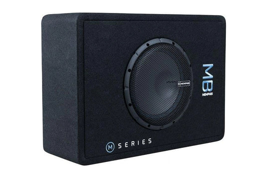 2 Audio Memphis 10 Ohm System Bass Amplified Subwoofer Inch 500W Single MBE10SP