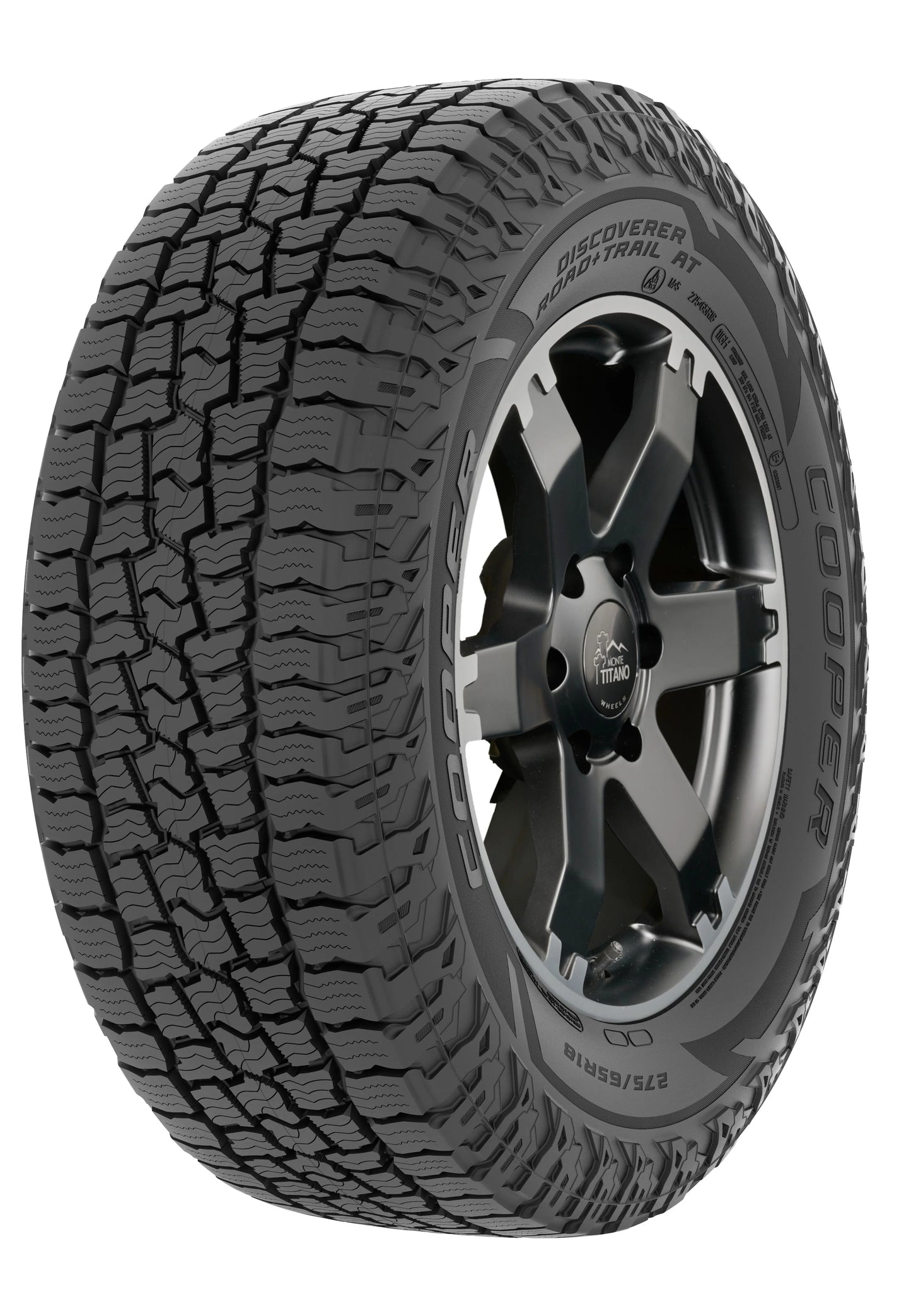 114T All-Terrain AT 245/70R17 Tire Discoverer Road+Trail Cooper