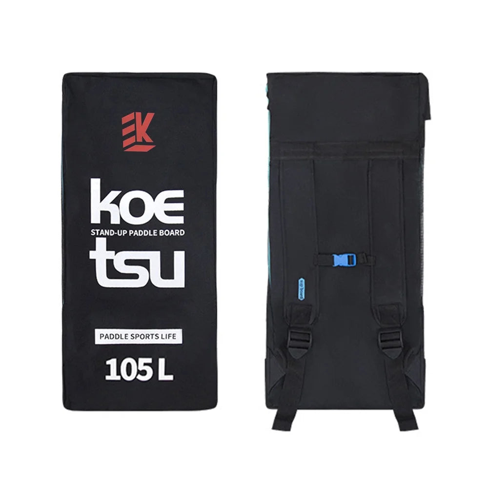 105L KOETSU Backpack 80L/ Travel Board Shoulder Bag for Carrying Backpack Paddleboard Inflatable