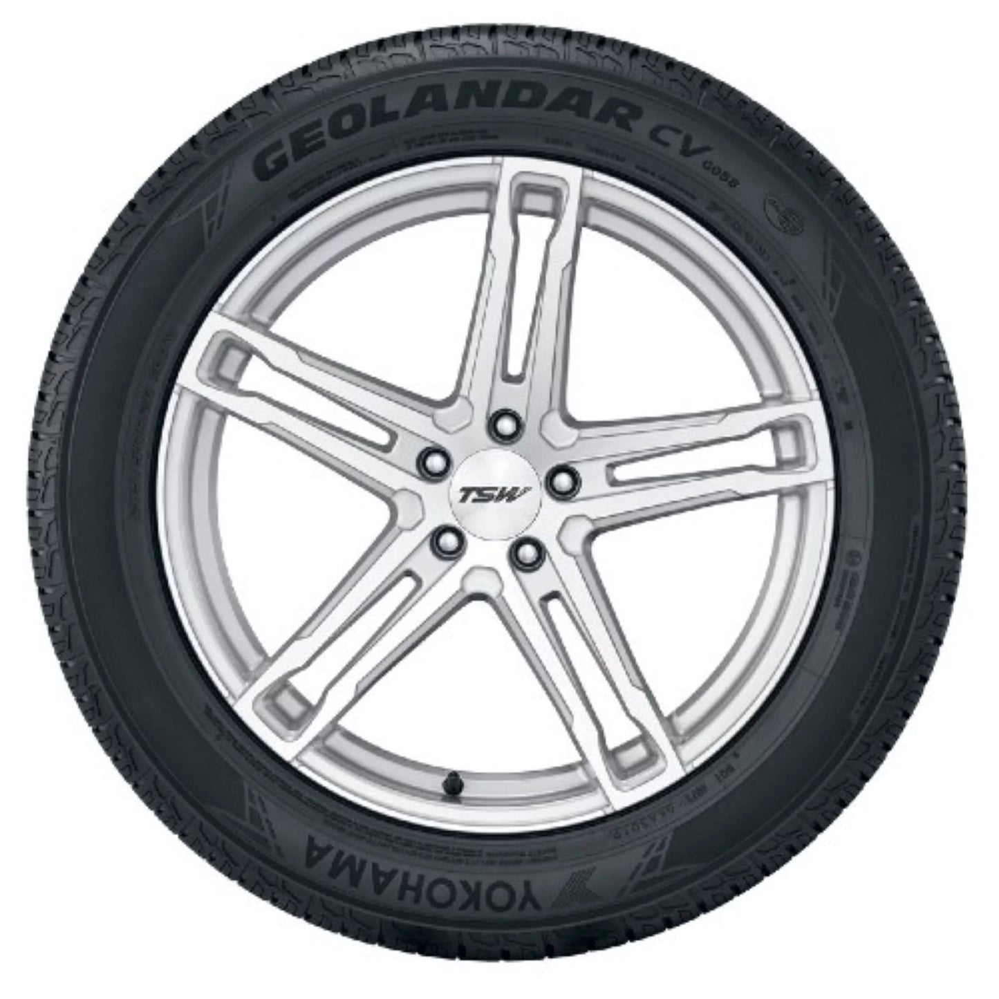 103V Yokohama CV All G058 Season 245/55R19 Geolandar Tire Passenger