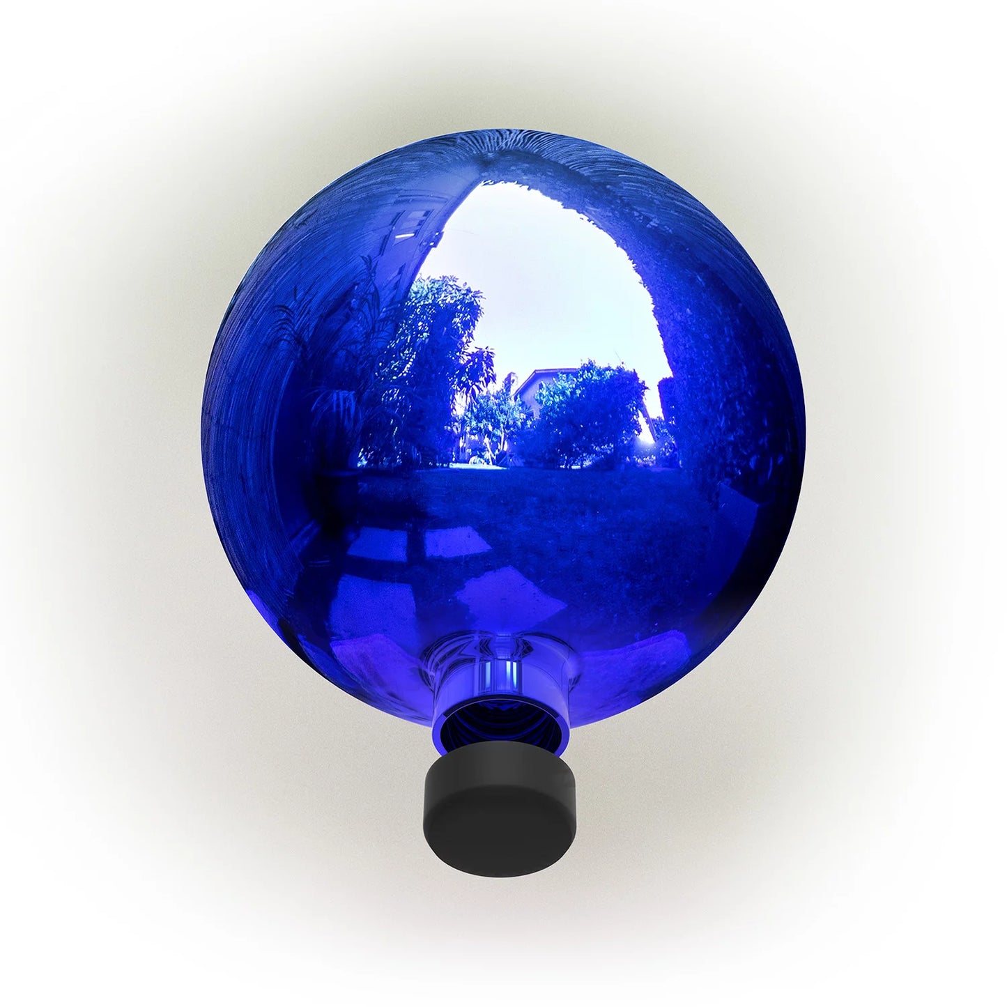 10" Reflective Alpine Globe, Blue Corporation Gazing Glass