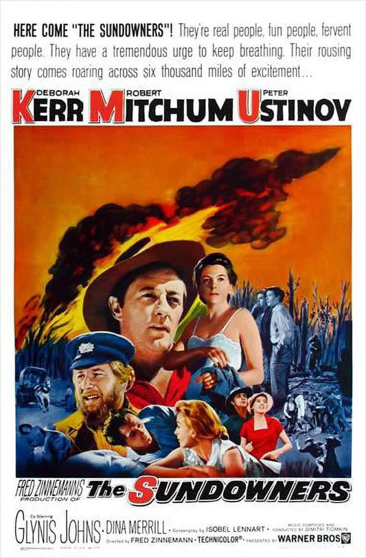 (27x40) The POSTER (1961) Sundowners