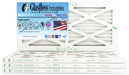 - - Size: in Furnace inch) Air -Qty:4 Made 29.5x7/8 Glasfloss 13 MERV - Filter x 10x30x1 USA 9.5 (Actual