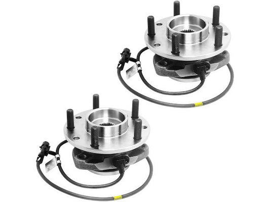 2001 Assembly 2003 2005 of 2002 Set Compatible Front 2 2000 1997 4.3L Wheel Chevy Blazer Hub V6 Bearing 2004 - - with 1999 1998