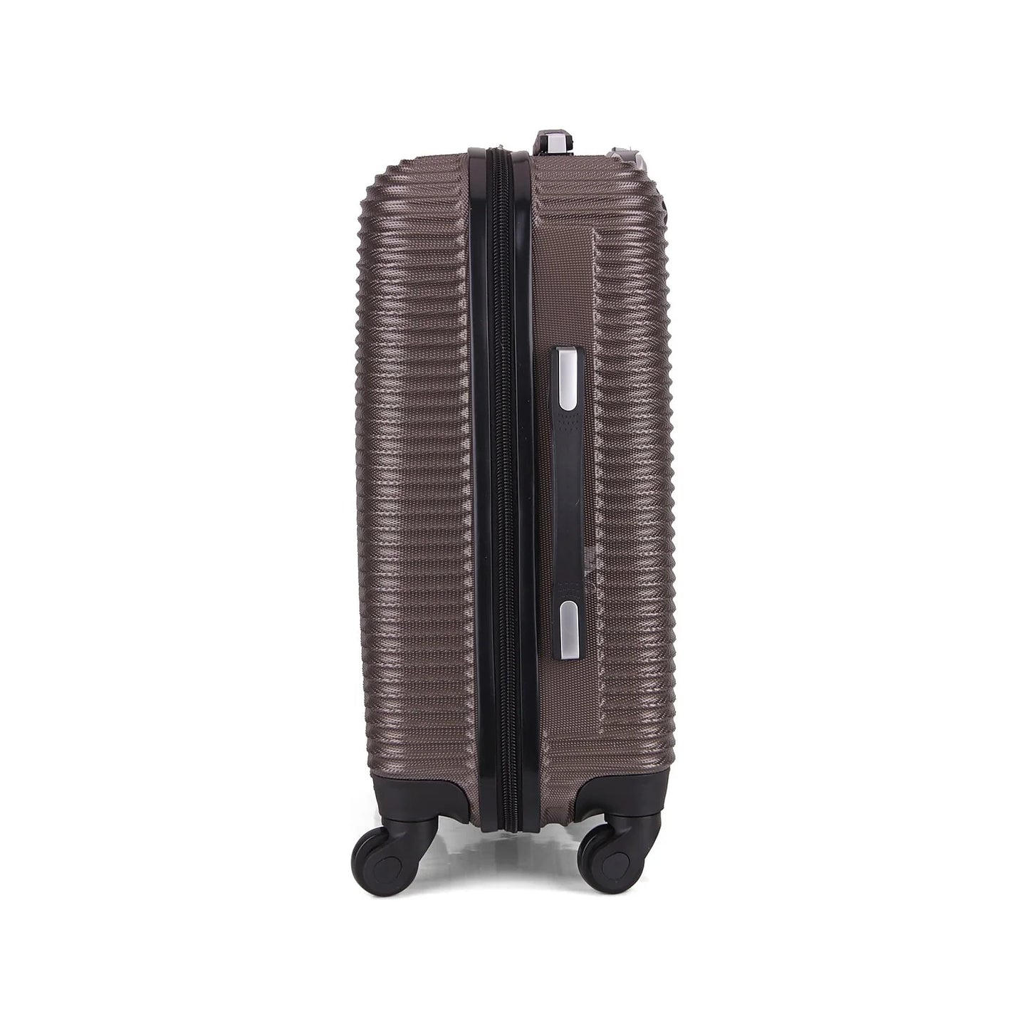 (IUROY00S-BRO) Carry-On Brown Luggage Plastic Royal PC/ABS InUSA