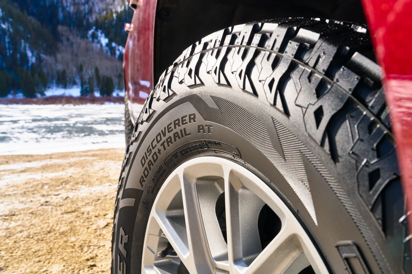 114T All-Terrain AT 245/70R17 Tire Discoverer Road+Trail Cooper