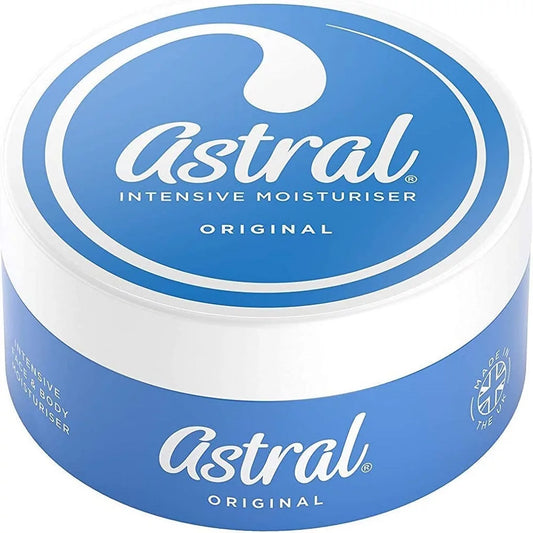 (Pack of Moisturiser & 200ml Intensive Original Astral Body 3) Cream Face