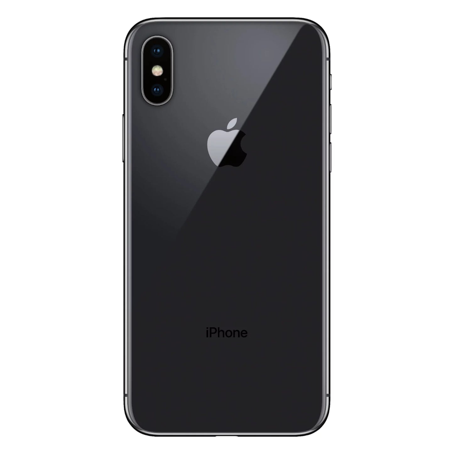 (Refurbished) Color Smartphone, SpaceGray Fully Unlocked, Restored iPhone X, 256GB, Apple