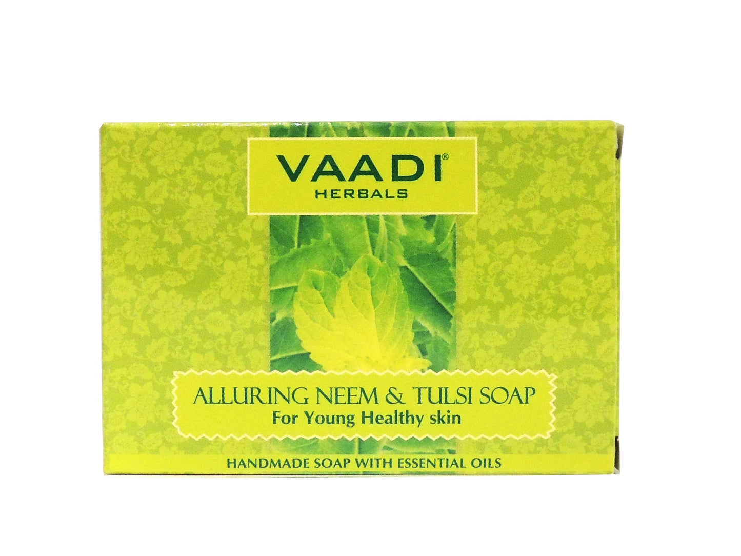 - - Oz 100% Tree Bar Pack Oz) Pure Vaadi Oils (16 2.65 6 Tea Soap Neem Tulsi With Herbal Natural With Soap Oil - Of Essential Handmade Each Herbals All -