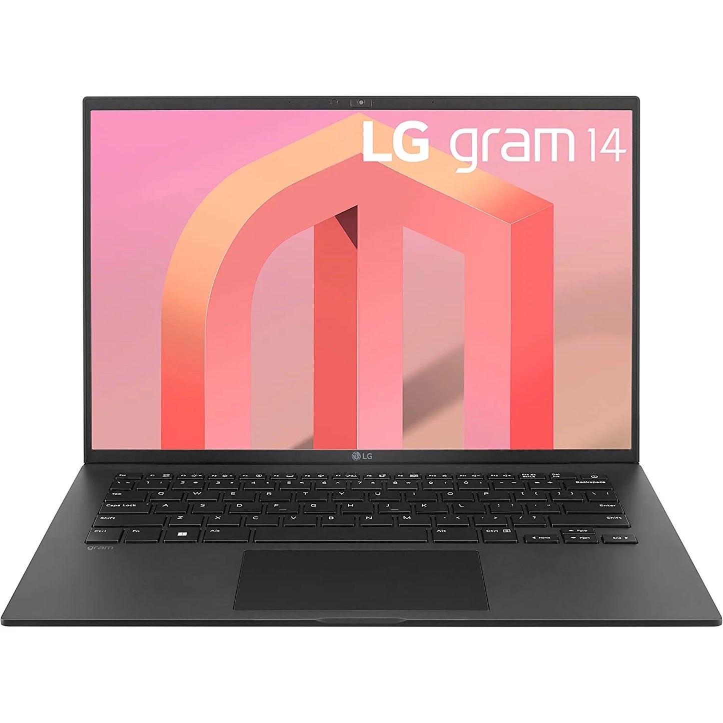 16GB 14" i7-1260P, 14 Intel LG RAM/512GB Lightweight 14Z90Q in SSD, Laptop, Black Gram