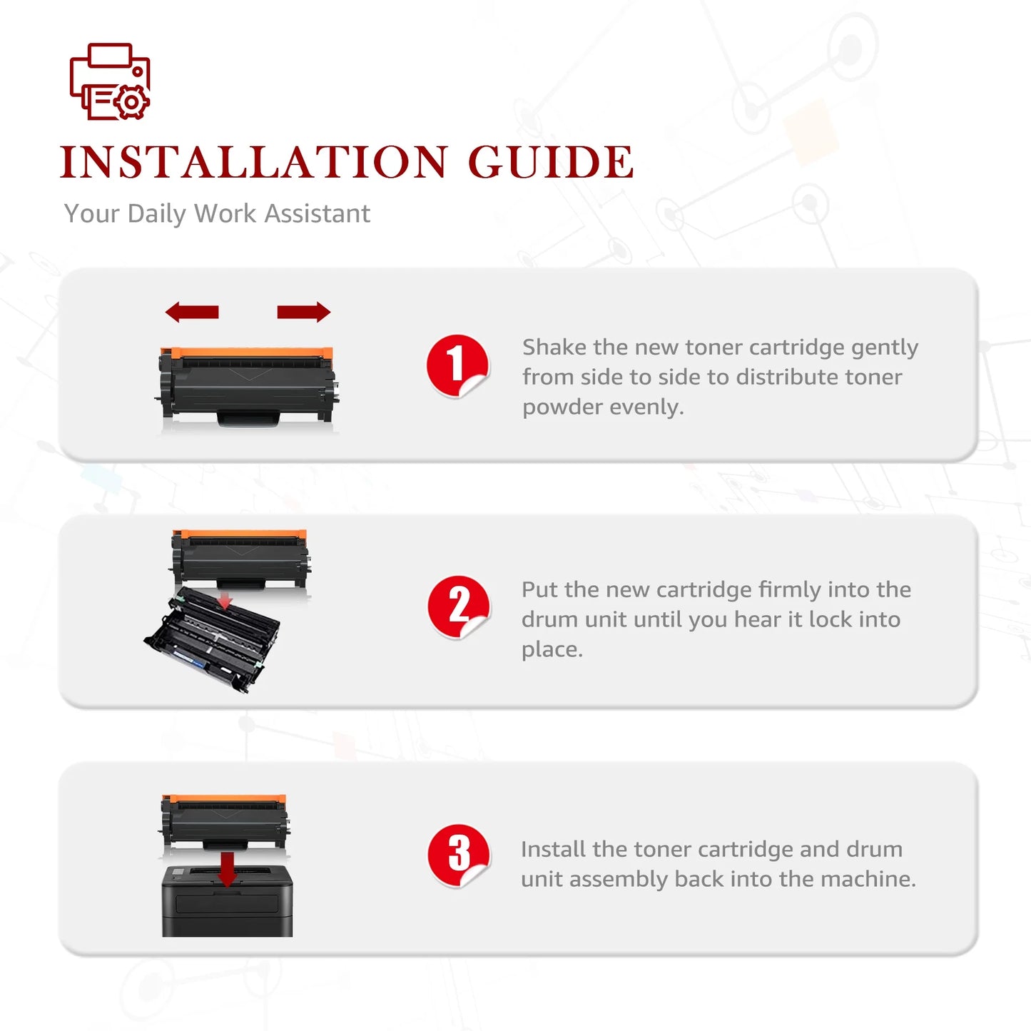 111L 2-Pack M2024 Printer (Black) Xpress M2070FW M2026W 111S D111S Cartridge MLT-D111S 111S SLM2020W MLT-D111S MLT111S Compatible Samsung M2022W for Toner