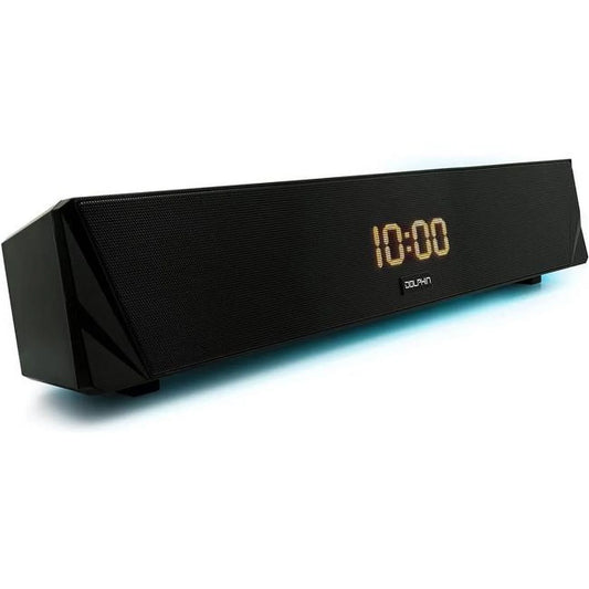 16 Clock & Soundbar Portable Alarm in. with