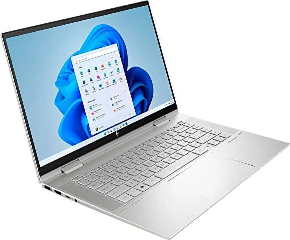 1024GB Silver Newest x360 Envy Touch-Screen DDR4 Keyboard, Core Xe Intel 16GB SSD, RAM, Iris Home, 15.6" Intel HP Lightweight, 11 2022 Laptop, Win PCIE Graphics, 2-in-1 i5-1135G7, Backlit