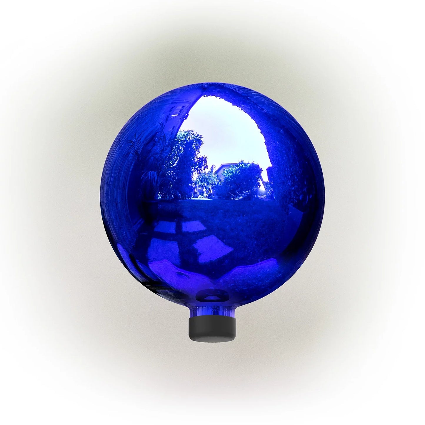 10" Reflective Alpine Globe, Blue Corporation Gazing Glass