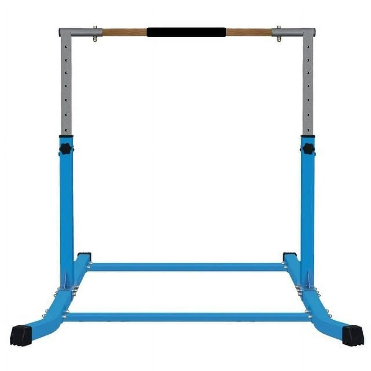 - - Heavy-Duty with Adjustable Legs for Gymnastics Exclusive) Blue Bar Kids Bar Junior Training Curved Expandable Ideal Gymnastics (Walmart for Children's