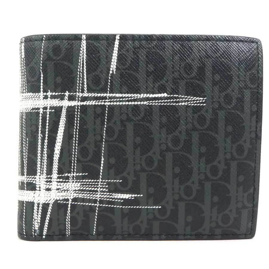 (Good) folio HOMME leather series Pre-Owned Dior Homme DIOR wallet men black