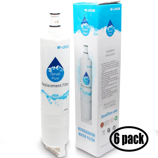 - Refrigerator Water Filter Pure Kenmore with Water Kenmore for Cartridge Replacement 46-9908 6-Pack Brand Denali Filter - Fridge Compatible 46-9908