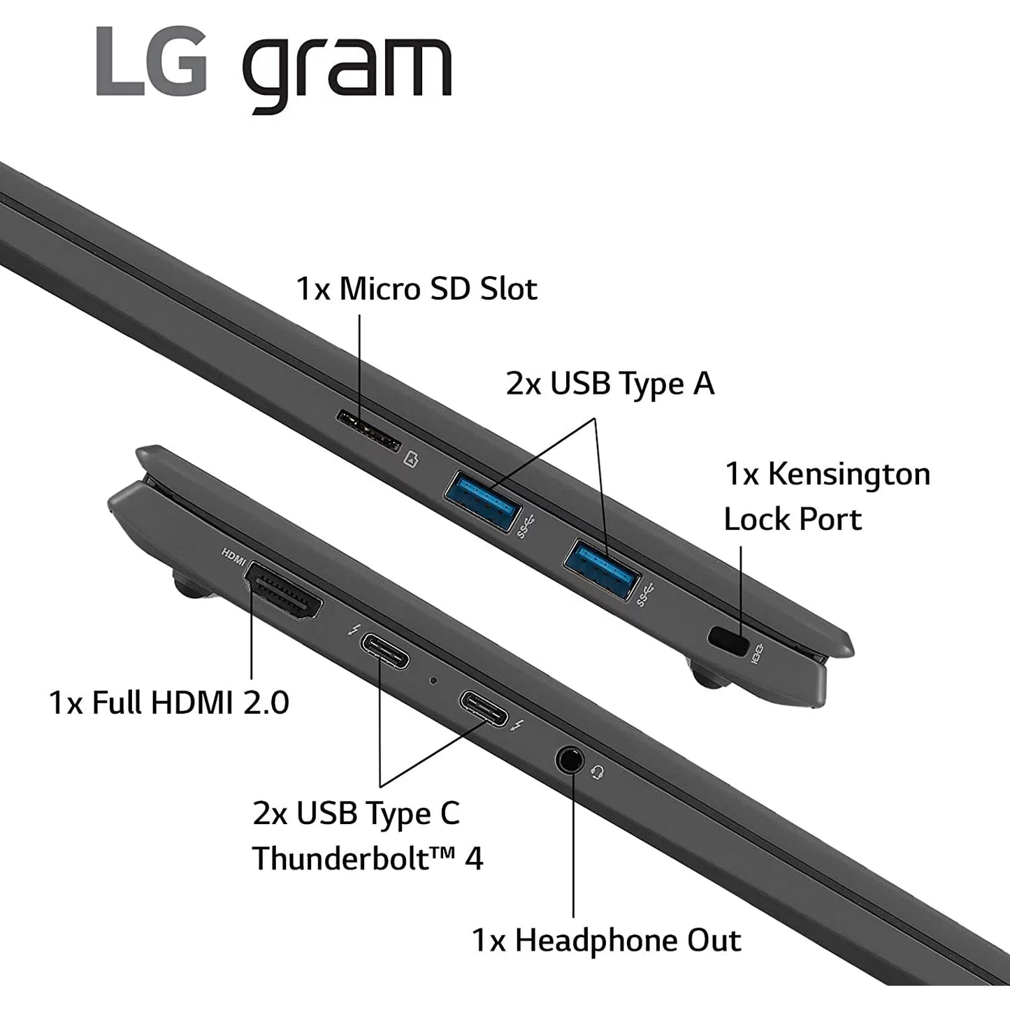 16GB 14" i7-1260P, 14 Intel LG RAM/512GB Lightweight 14Z90Q in SSD, Laptop, Black Gram