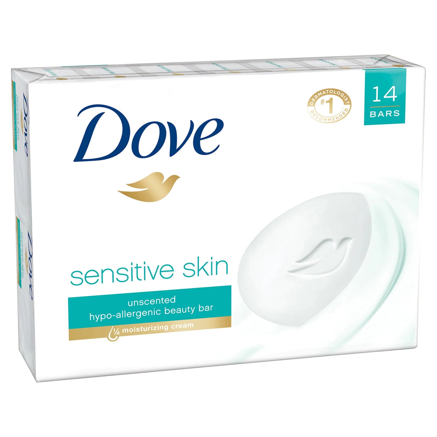 14 Bar, Sensitive 4 Skin Oz, Beauty Bar Dove