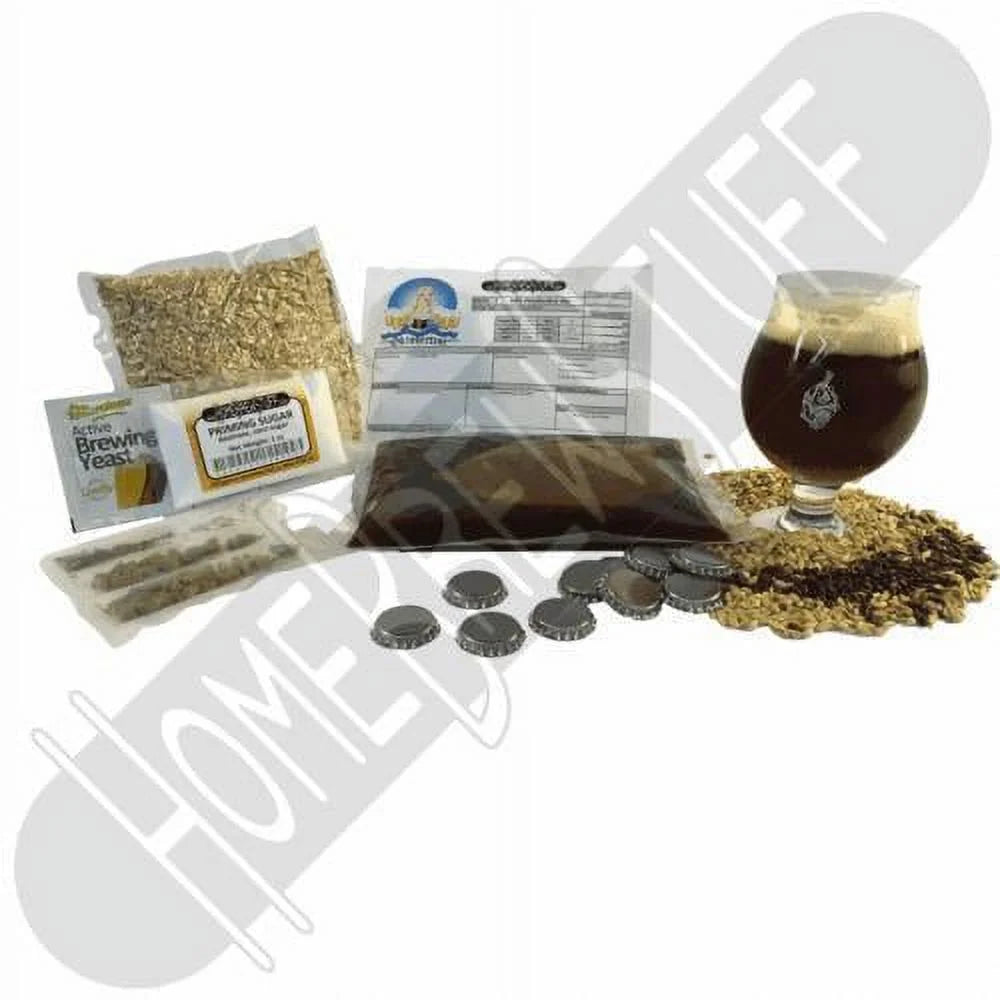 (Partial Nut Ale 1 Top Mash) Gallon Table Brown Nano-Brew Squirreled Recipe Away