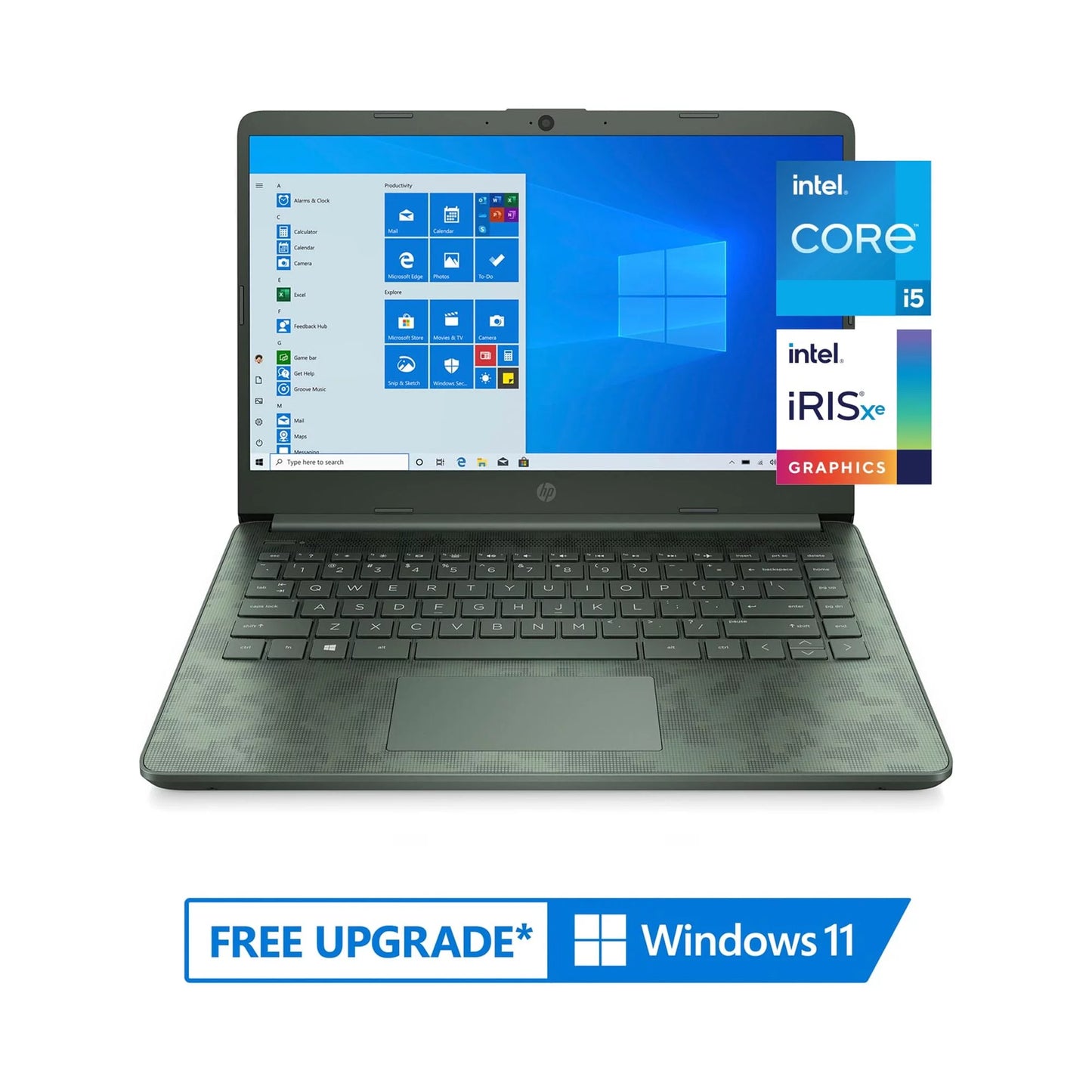 14-dq2088wm Intel Digi 256GB i5-1135G7, Camo, 10, RAM, Core SSD, 14" Windows HP 8GB