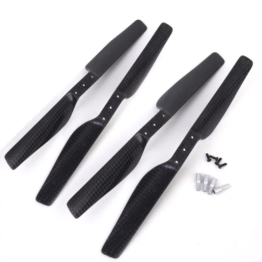 2.0 Parrot AR Propeller Carbon Pairs Black & CCW CW Fiber for .0 2