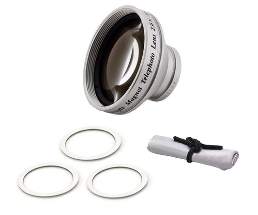 + Lens) 2.0x Cleaning COOLPIX (Magnetic New S9500 Nikon Cloth Micro-Fiber West Telephoto