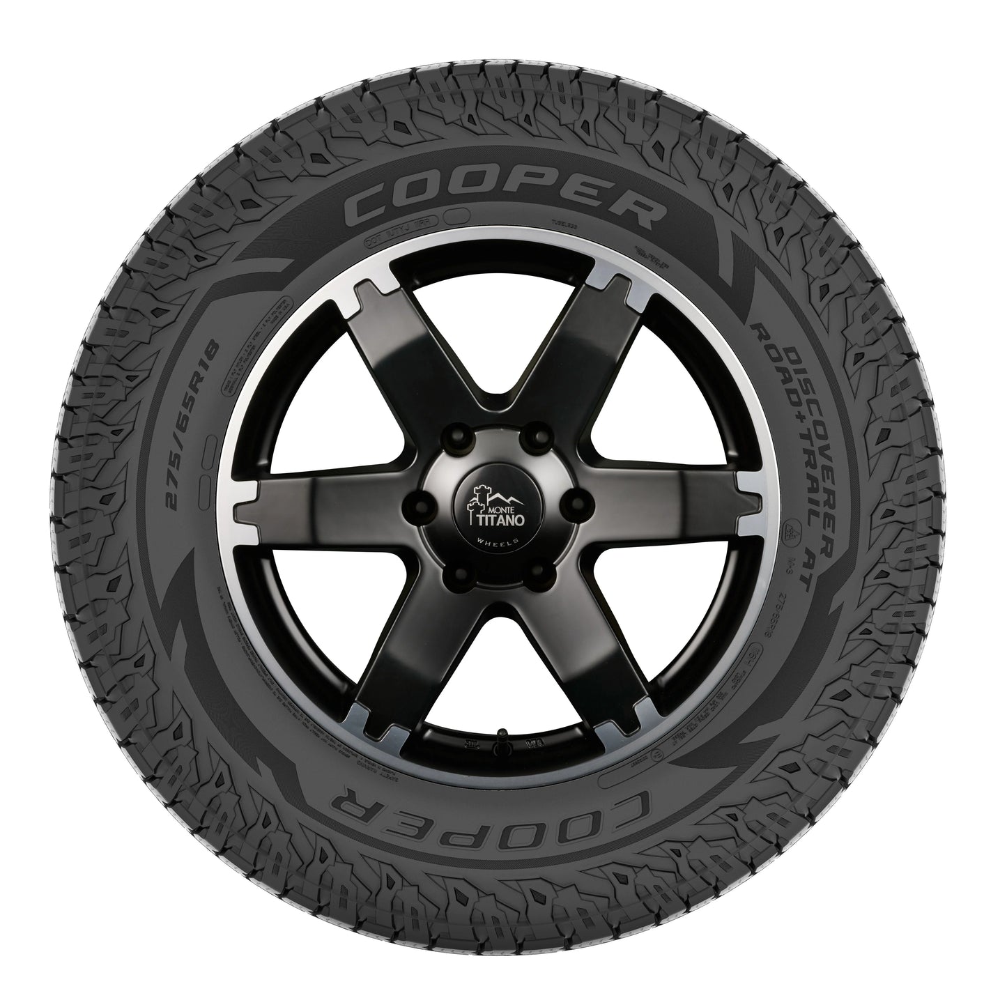 114T All-Terrain AT 245/70R17 Tire Discoverer Road+Trail Cooper