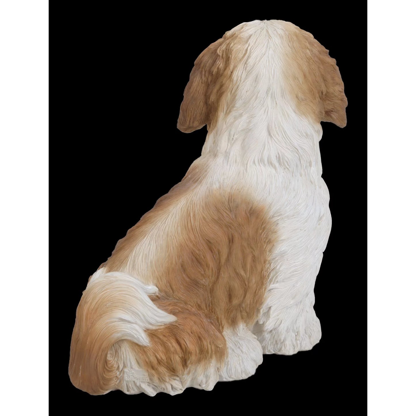 11" Hi-Line Outdoor Gifts Shih Garden Tzu Statue Sitting Puppy