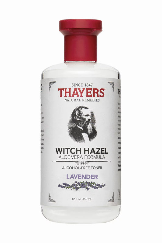 - Witch Toner, Hazel Pack fl oz Lavender, Thayers Vera 4 Aloe 12