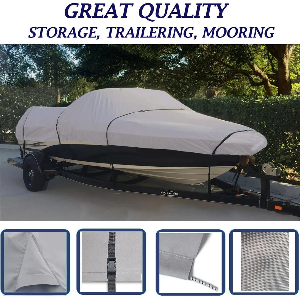 16 for SC CR Compatible BOAT COVER O/B 1990 / ASTRO 16 LIFT QUICKFIRE TRAVEL, STORAGE,