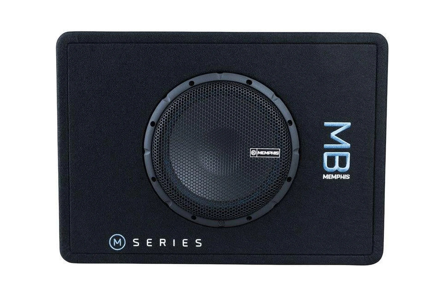 2 Audio Memphis 10 Ohm System Bass Amplified Subwoofer Inch 500W Single MBE10SP