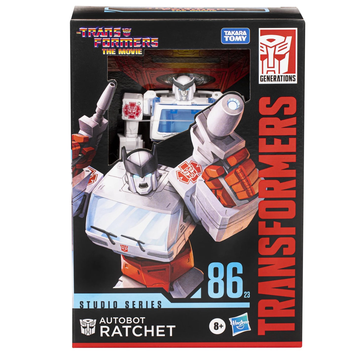 (6.5”) The Ratchet The Action Movie Transformers Autobot Voyager Transformers: 86-23 Studio Figure Series