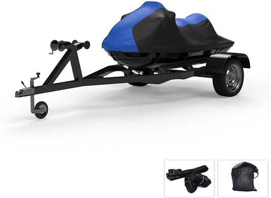 - Rain, Trailer 2002-2004 and Jet Sun, - Straps Wave Covers and All for Protects Trailerable Blue/Black Includes Bag - Ski - Runner Yamaha Weatherproof XLT 800 Storage Weather Color from More!