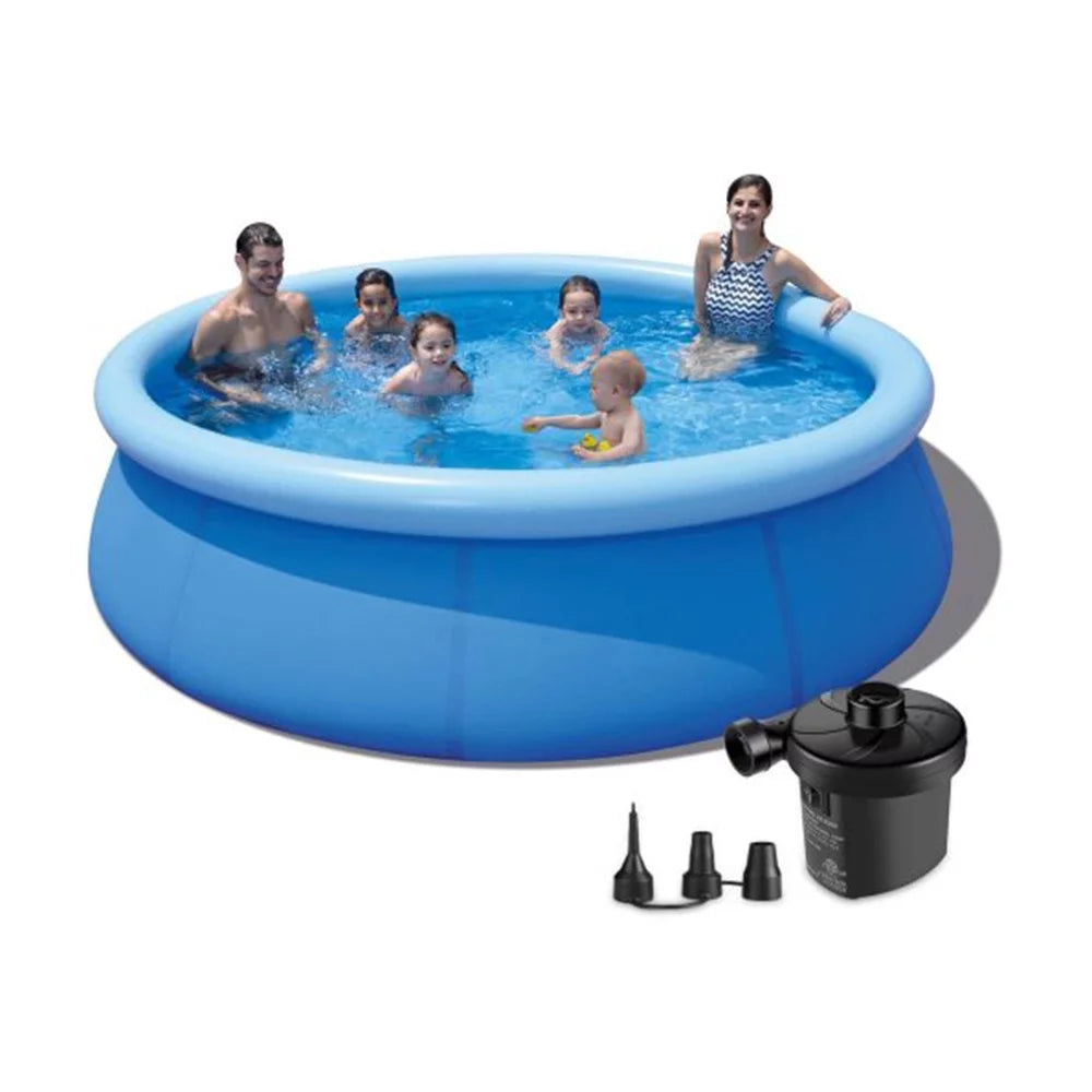 12ft Above Swimming X 30in Inflatable Pump Ground Included Pool