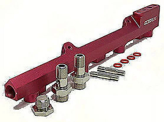 1994 Red OBX B18A/B/C By Fuel Rail Fits (All) to Engines Integra 2001 Stainless